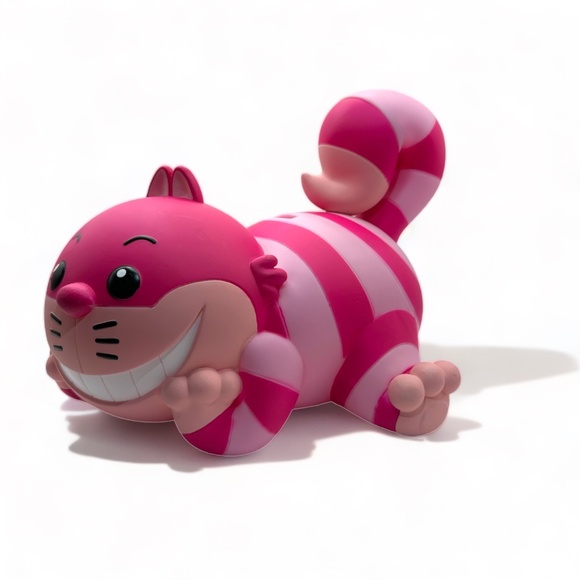 NEW Disney Alice in Wonderland Cheshire Cat Disney Cat PVC Reusable Coin Bank - Picture 4 of 5